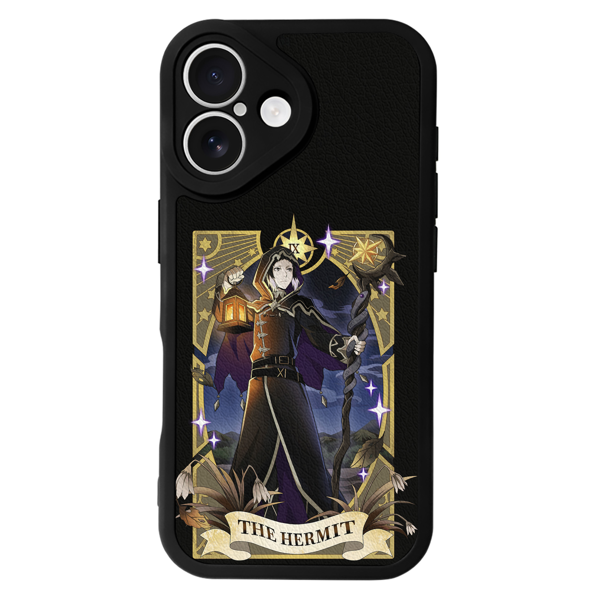 （画像用） 文豪ストレイドッグス Bungo Stray Dogs 【iPhone 16シリーズ対応】シリコンスマホケース（レザー調） 材質：シリコン